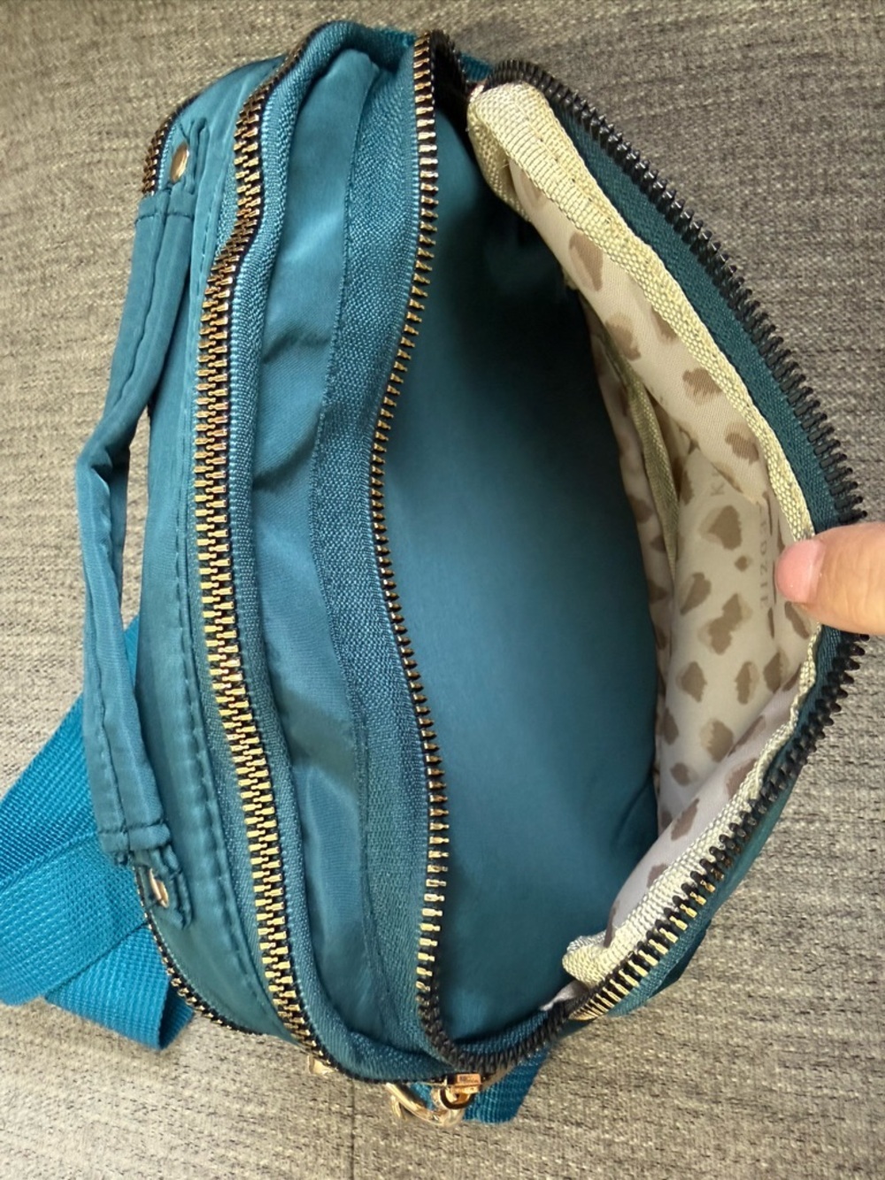 Kedzie Coast to Coast Crossbody Handbag, Teal - Picture 10 of 12